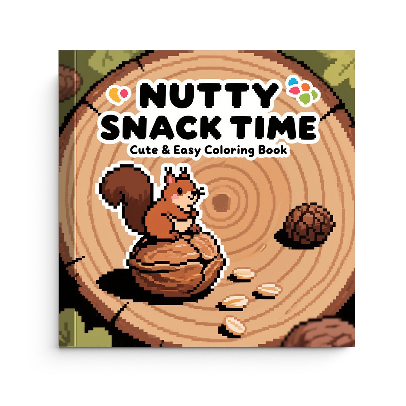 Food Snacks Coloring Book - كتاب تلوين وقت وجبة المكسرات: صورة