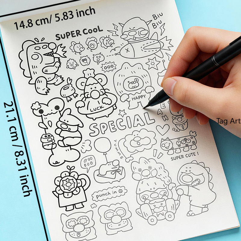 كتاب تلوين إبداعي لتخفيف التوت - مراجعة Food Snacks Coloring Book وسعره