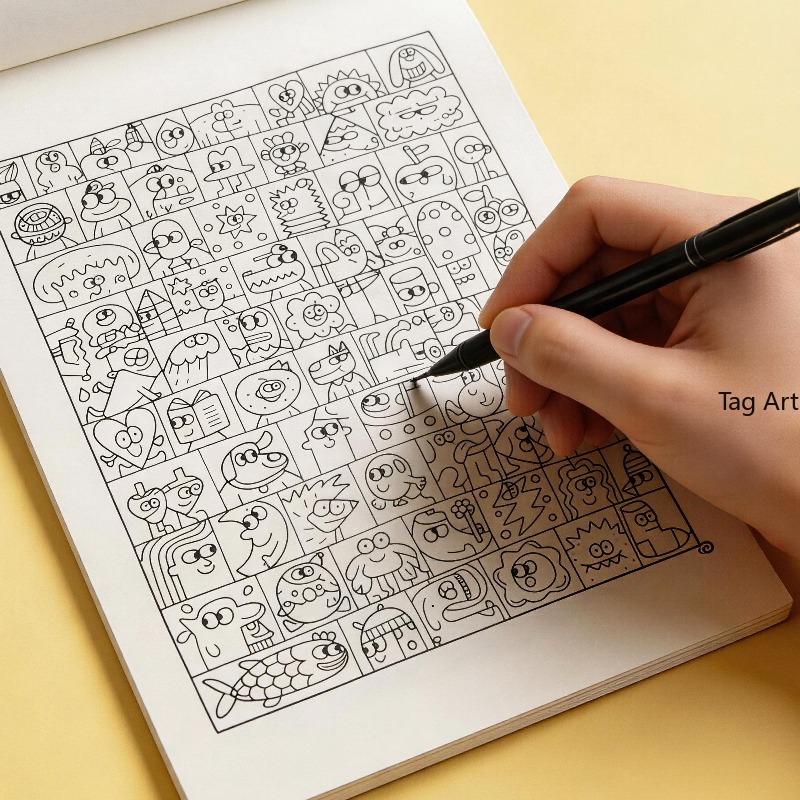 كتاب تلوين إبداعي لتخفيف التوت - مراجعة Food Snacks Coloring Book وسعره