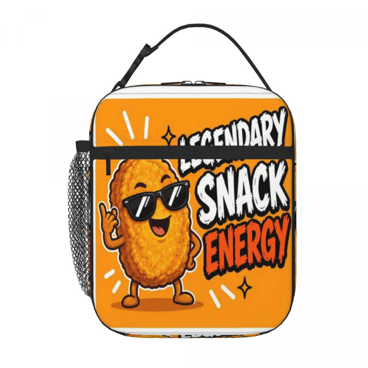 حقيبة غداء كبيرة مبطنة على شكل - مراجعة Food Energy Snacks وسعره