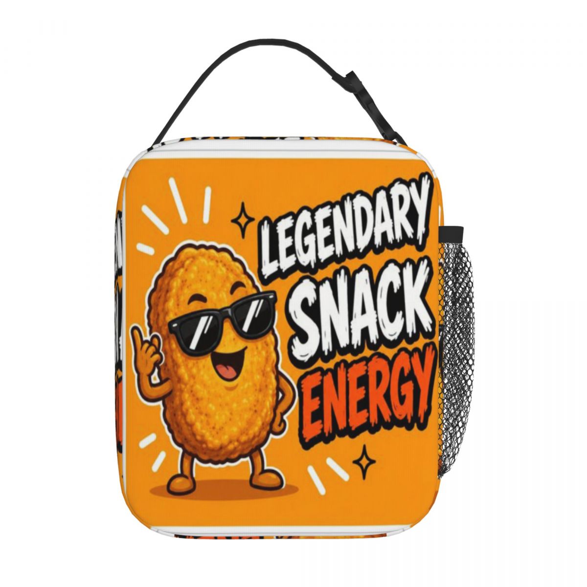 حقيبة غداء كبيرة مبطنة على شكل - مراجعة Food Energy Snacks وسعره