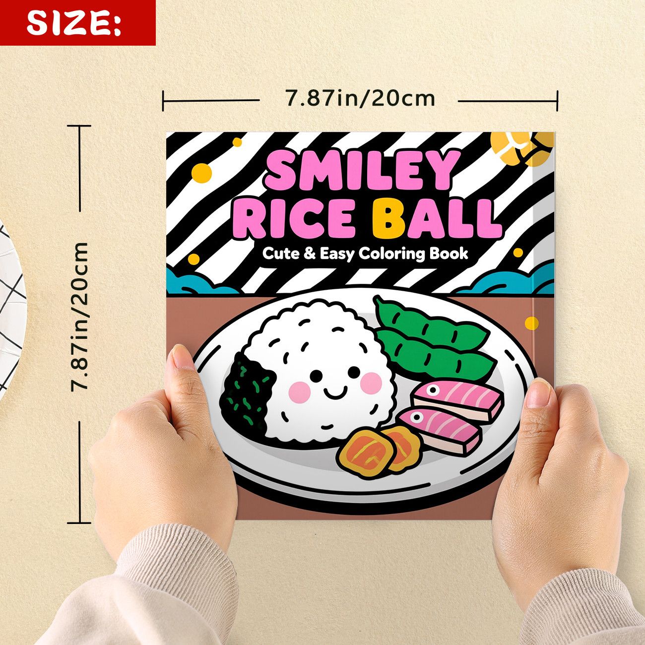 كتاب تلوين كرات الأرز المبتسمة - مراجعة Food Snacks Coloring Book وسعره