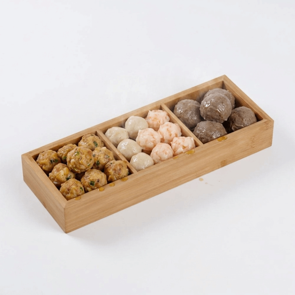 صينية تقديم من الخيزران، صينية - مراجعة Food Snacks Options وسعره