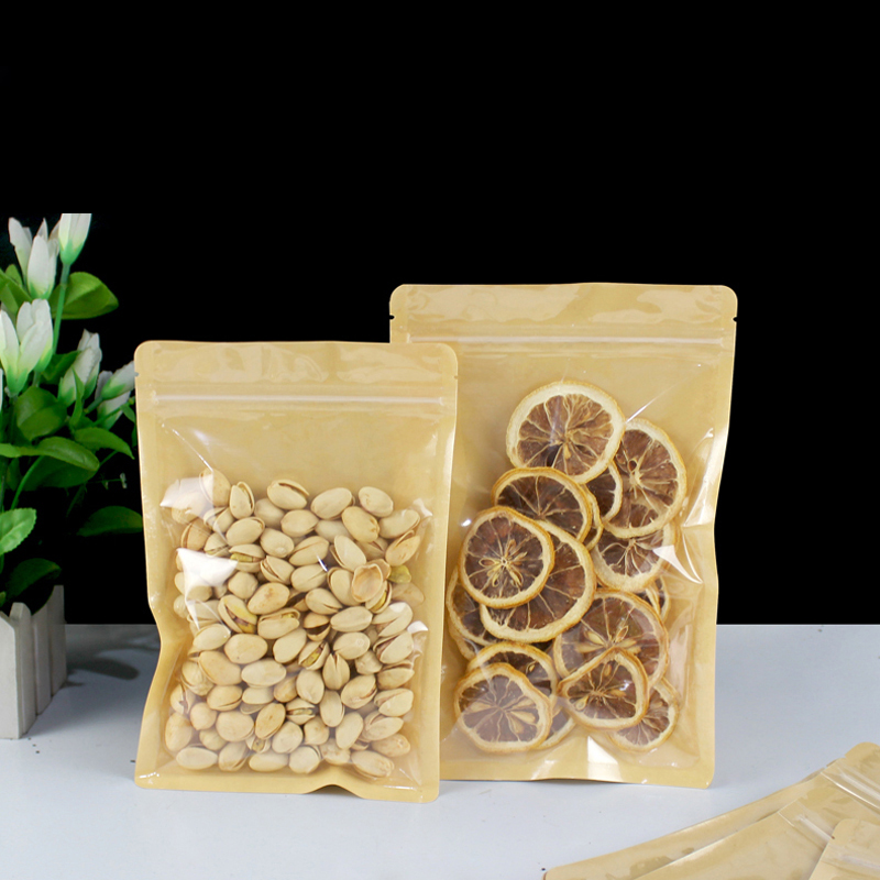 البني جانب واحد واضح الأغلاق ن - مراجعة Food Or Snacks وسعره